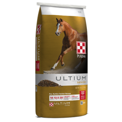 Purina Ultium Senior Horse Feed. 50-lb bag