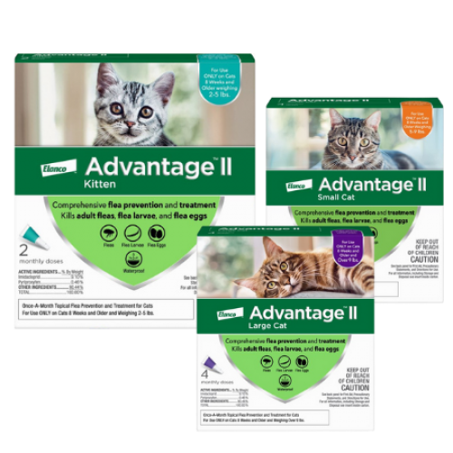 Advantage II Flea Spot Treatment for Cats New Braunfels Feed