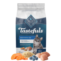 Blue Tastefuls Adult Indoor Cat Chicken & Brown Rice Recipe