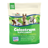 Manna Pro Multi-Species Colostrum | New Braunfels Feed & Supply Manna Pro Multi-Species Colostrum. Animal health product. Green and white bag.