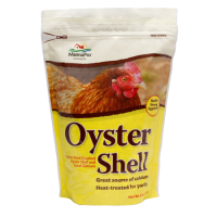 Manna Pro Oyster Shell | New Braunfels Feed & Supply Manna Pro Oyster Shell. White and yellow poultry supplement bag.