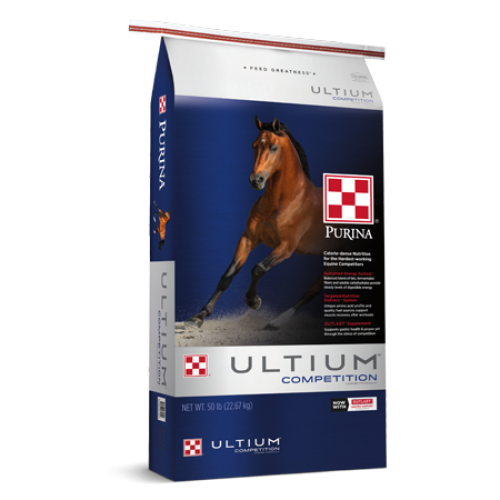 Purina Ultium Competition Horse Formula New Braunfels Feed & Supply