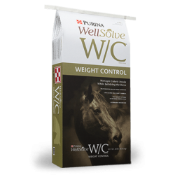 Purina WellSolve W/C Horse Feed. For equine weight control.