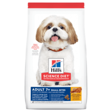 Hill’s Science Diet Adult 7+ Small Bites Chicken Meal, Barley & Brown Rice Recipe Dog Food