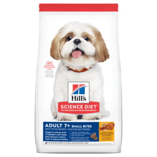 Hills Science Diet Adult 7 Small Bites Chicken Meal Barley