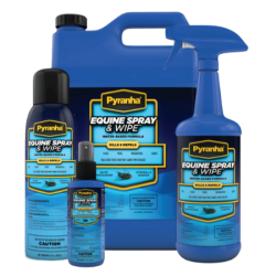 Pyranha Equine Spray & Wipe Product Collection