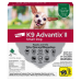 K9 Advantix II Flea and Tick Prevention for Small Dogs:  4-10 lb 