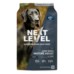 Next Level Giant Breed Mature Adult. Dry dog food 50-lb bag.
