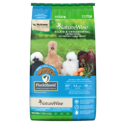 NatureWise 22% Protein Silkie & Ornamental Layer Clean Crumb