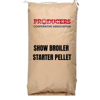 Producers Coop Broiler Starter Pellet Producers Coop Broiler Starter Pellet. 50-lb bag