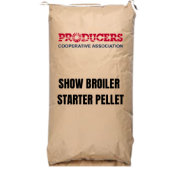 Producers Coop Broiler Starter Pellet. 50-lb bag