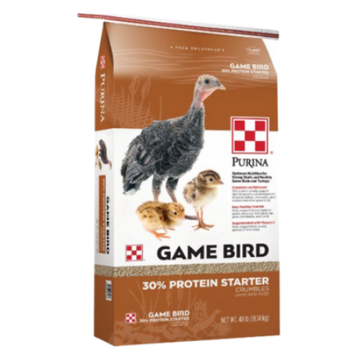 Purina Game Bird 30 Protein Starter New Braunfels Feed Supply