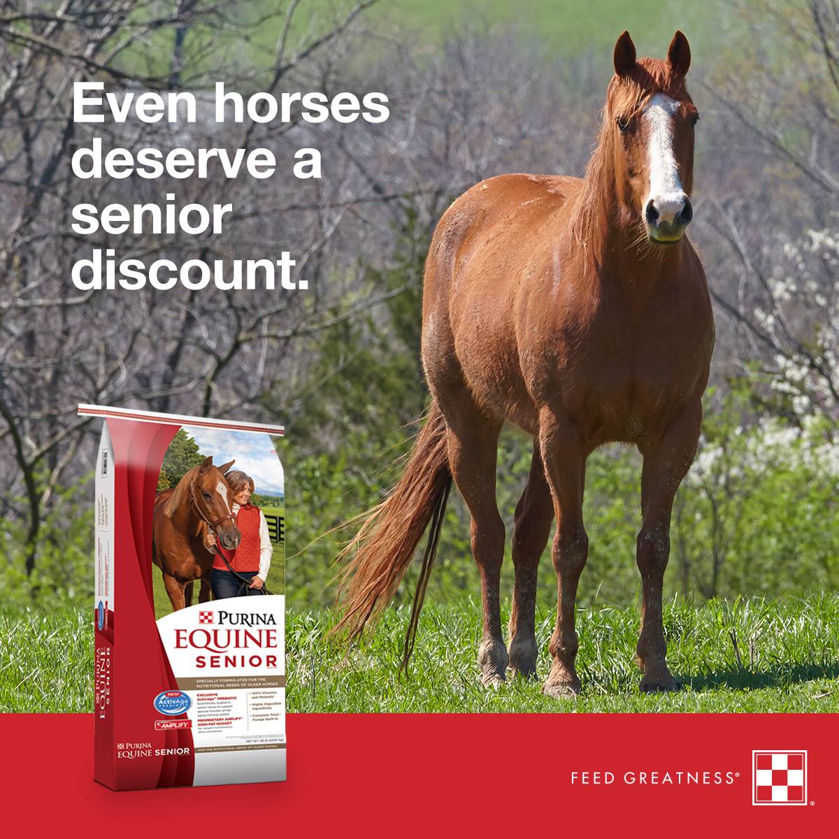 Save $10 on Purina Horse Supplements