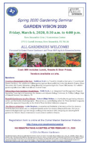 comal county garden seminar