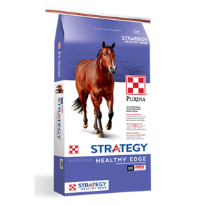 Purina Strategy Healthy Edge Horse Feed with Outlast Gastric Support