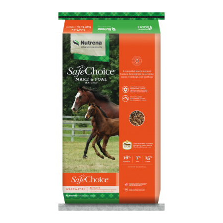 Nutrena SafeChoice Mare & Foal Textured Horse Feed