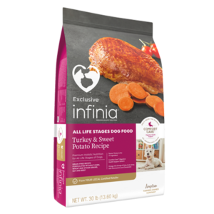 Infinia All Life Stages Turkey & Sweet Potato Dry Dog Food