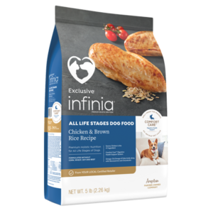Infinia All Life Stages Chicken & Brown Rice Dry Dog Food