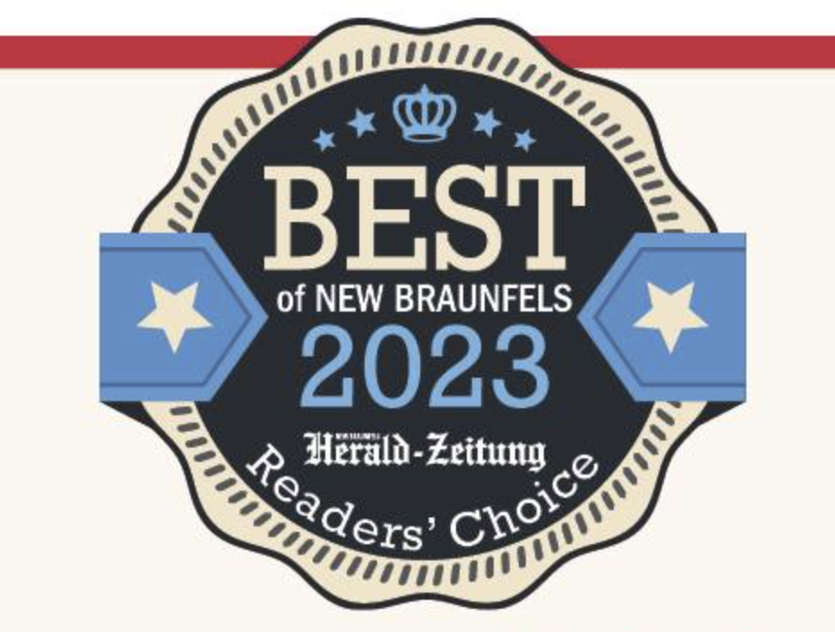 Best of New Braunfels 2023 Award 
