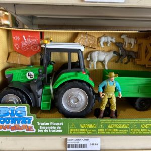 Big Country Adventure tractor and farmer plastic toy